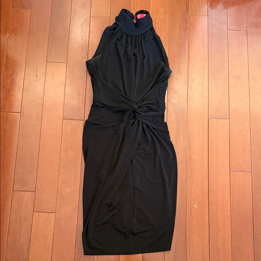 Catherine Malandrino Black Midi Dress